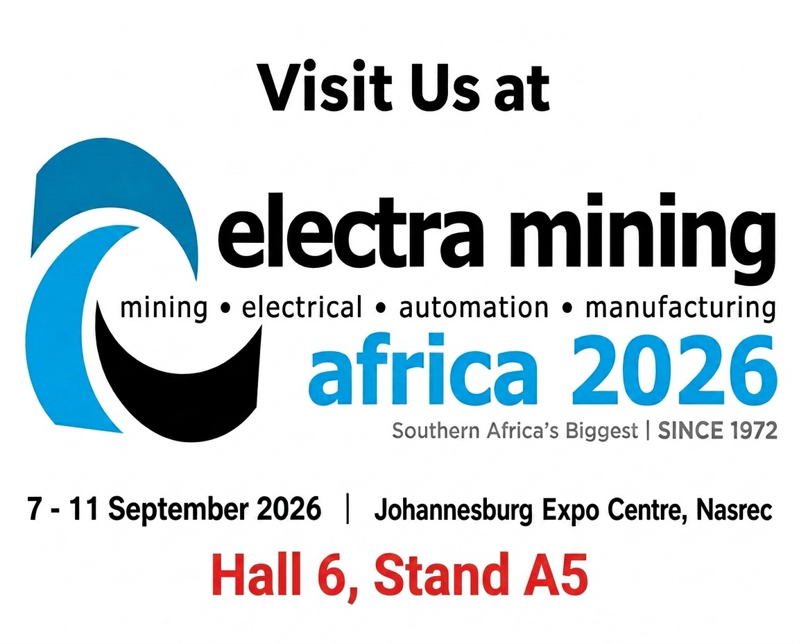 Visit us at Electra Mining Africa 2026 — 7 to 11 September 2026, Johannesburg Expo Centre