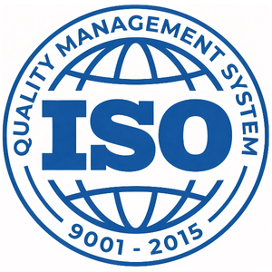 ISO 9001:2015 Quality Management Systems certified