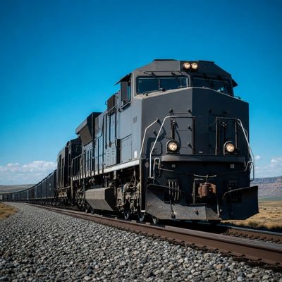 Rail and locomotive